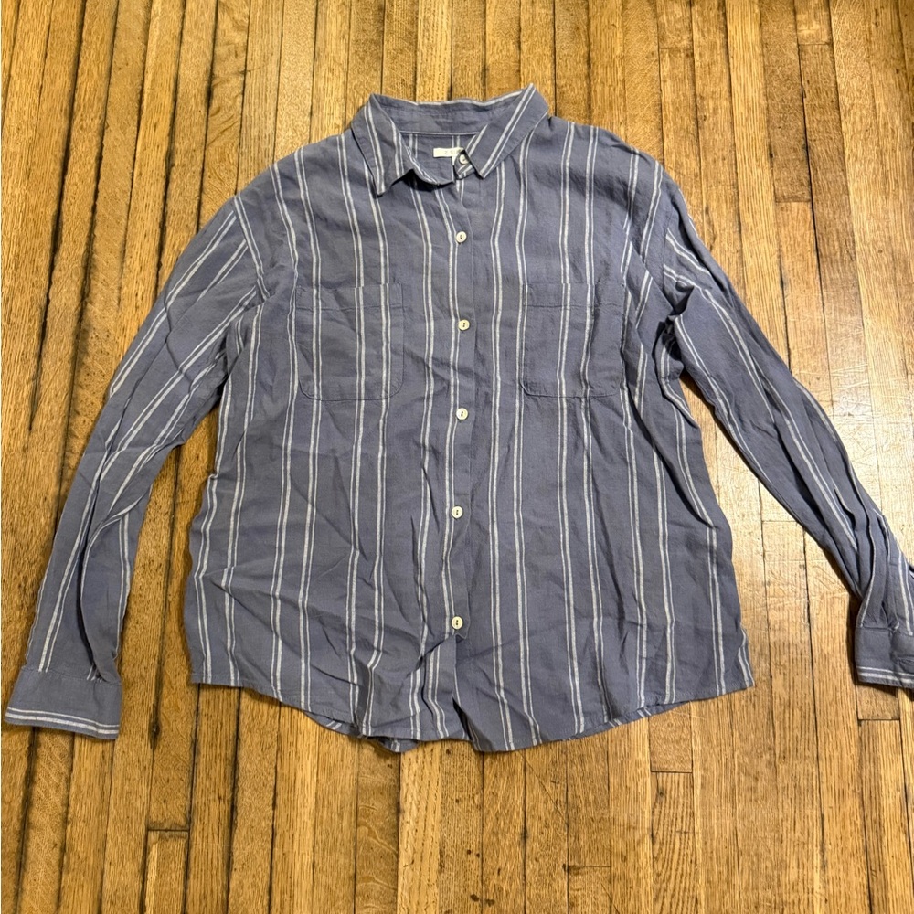 Blue Striped Shirt